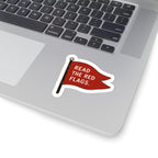 Read the Red Flags Sticker