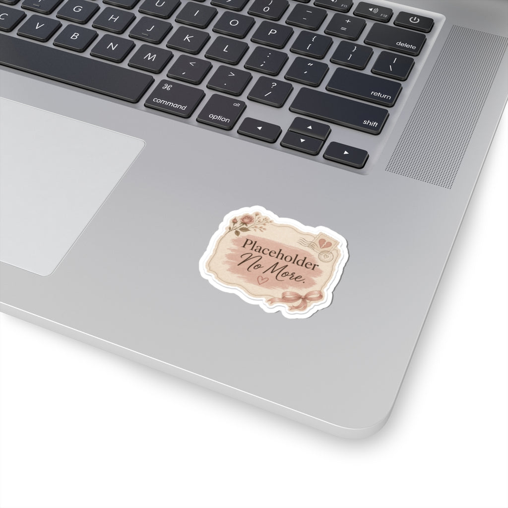 Placeholder No More Sticker