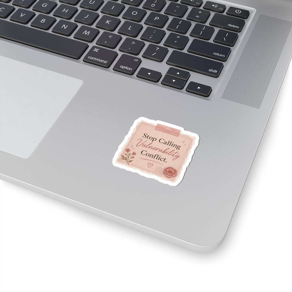 Stop Calling Vulnerability Conflict Sticker