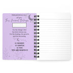 " The Chapter Is Closed " Spiral Bound Journal