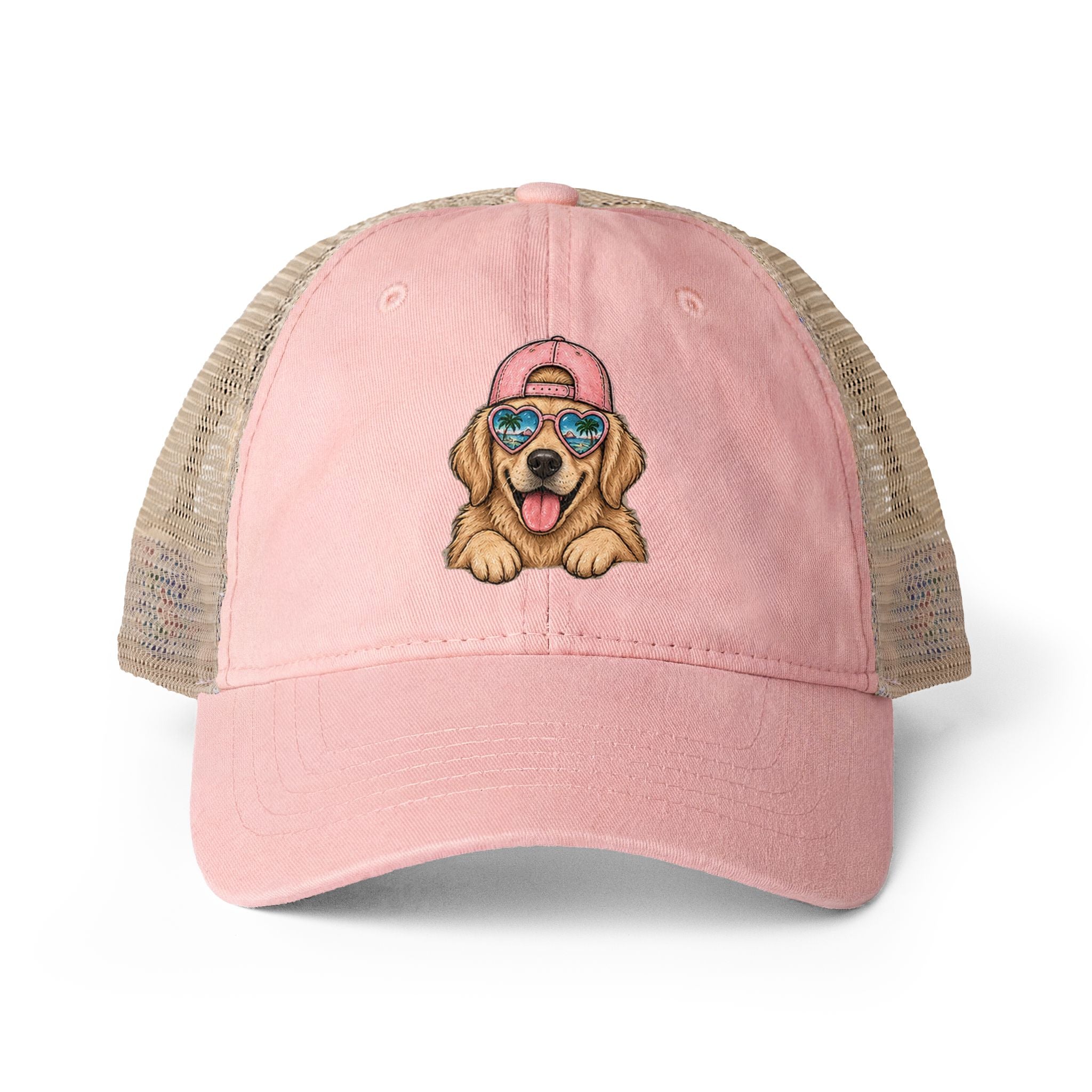 Beach Pup Ponytail Hat