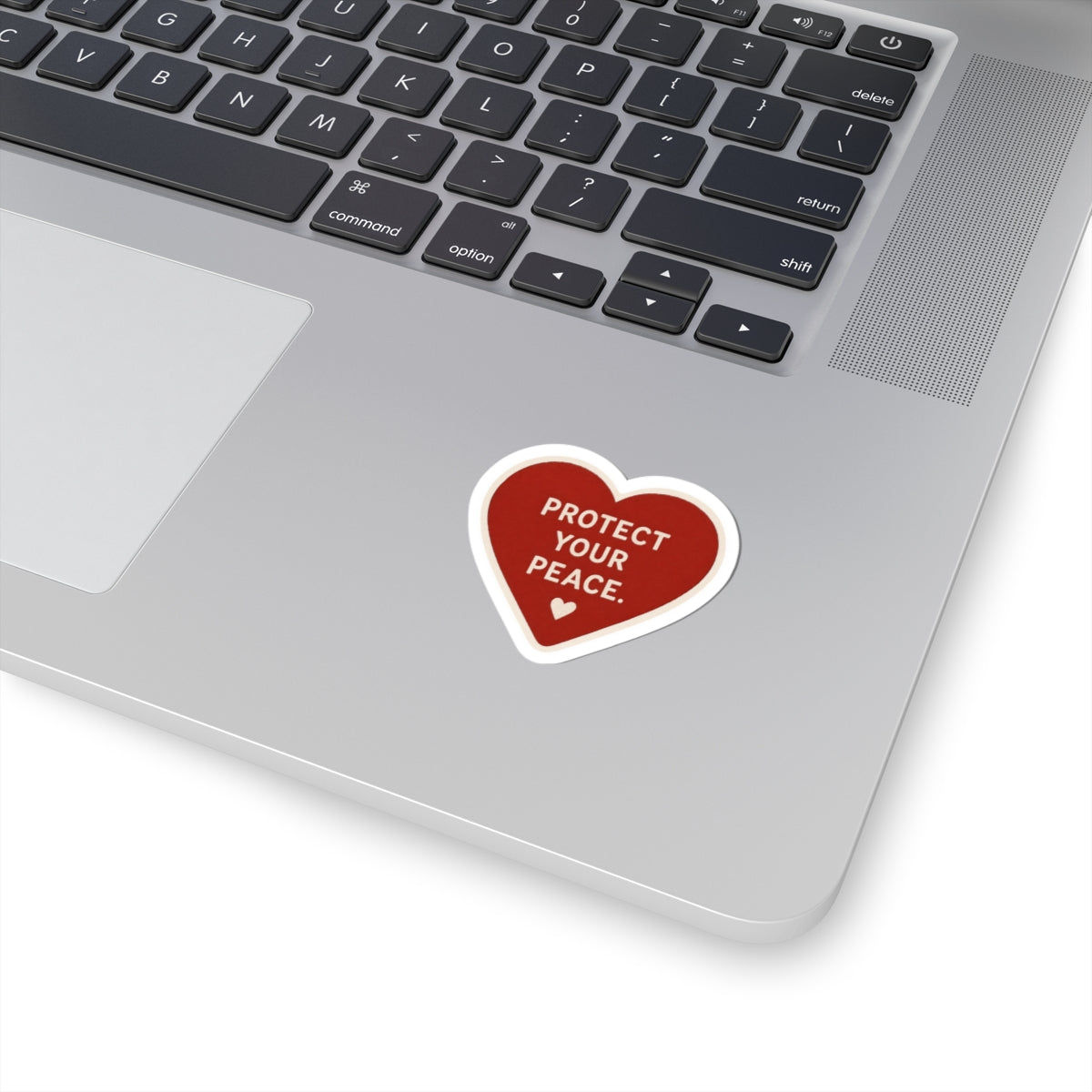 Protect Your Peace Heart Sticker