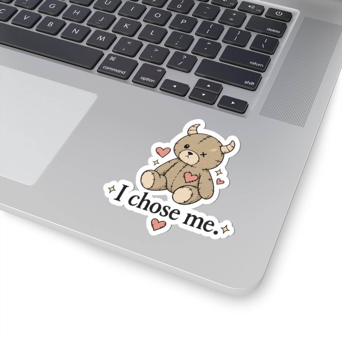 'I Chose Me' Cute Teddy Self-Love Sticker