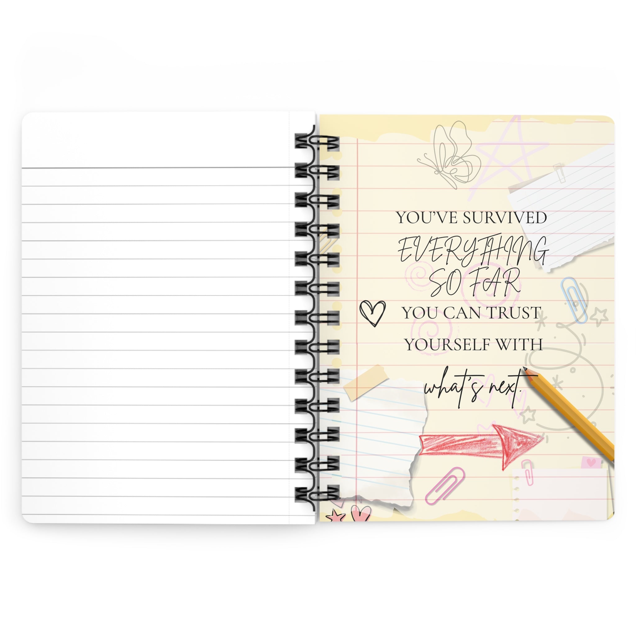 " The Receipts Journal "  Spiral Notebook