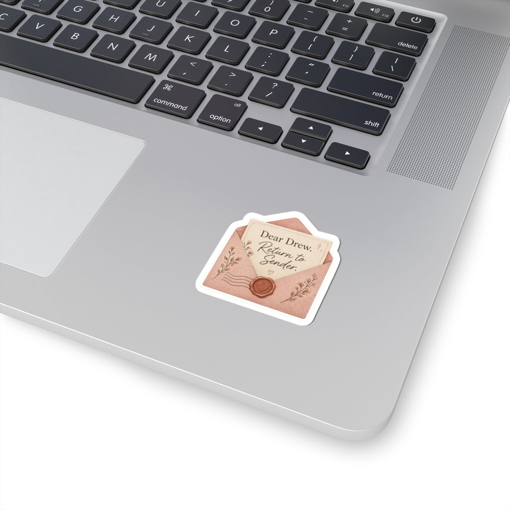 Dear Drew, Return to Sender Sticker