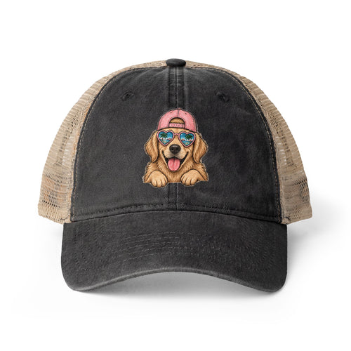 Beach Pup Ponytail Hat