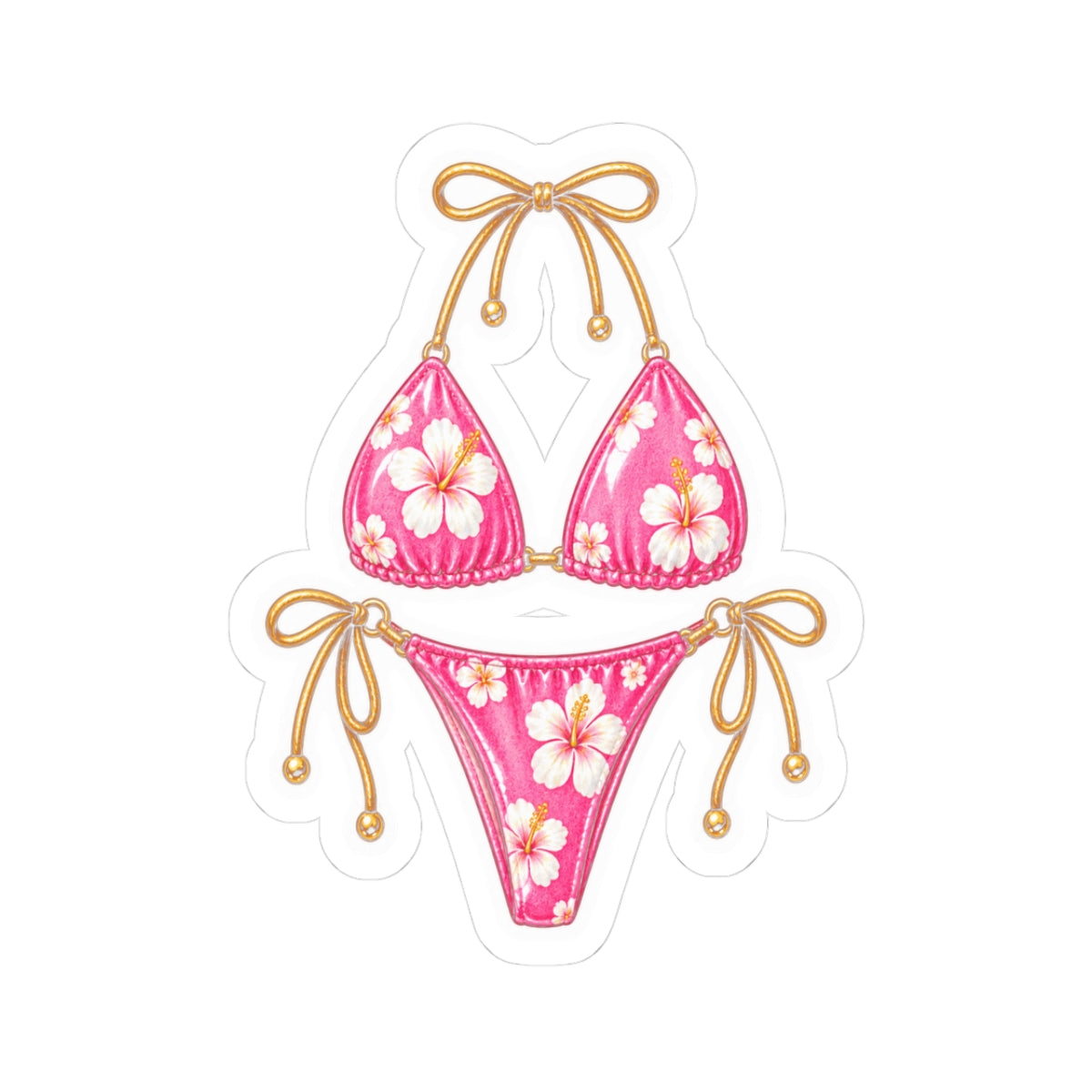 Pink Bikini Sticker 👙🌺