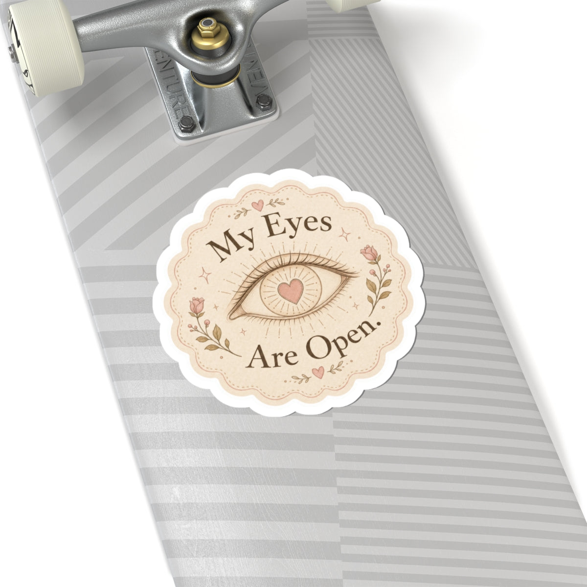 My Eyes Are Open Eye Sticker