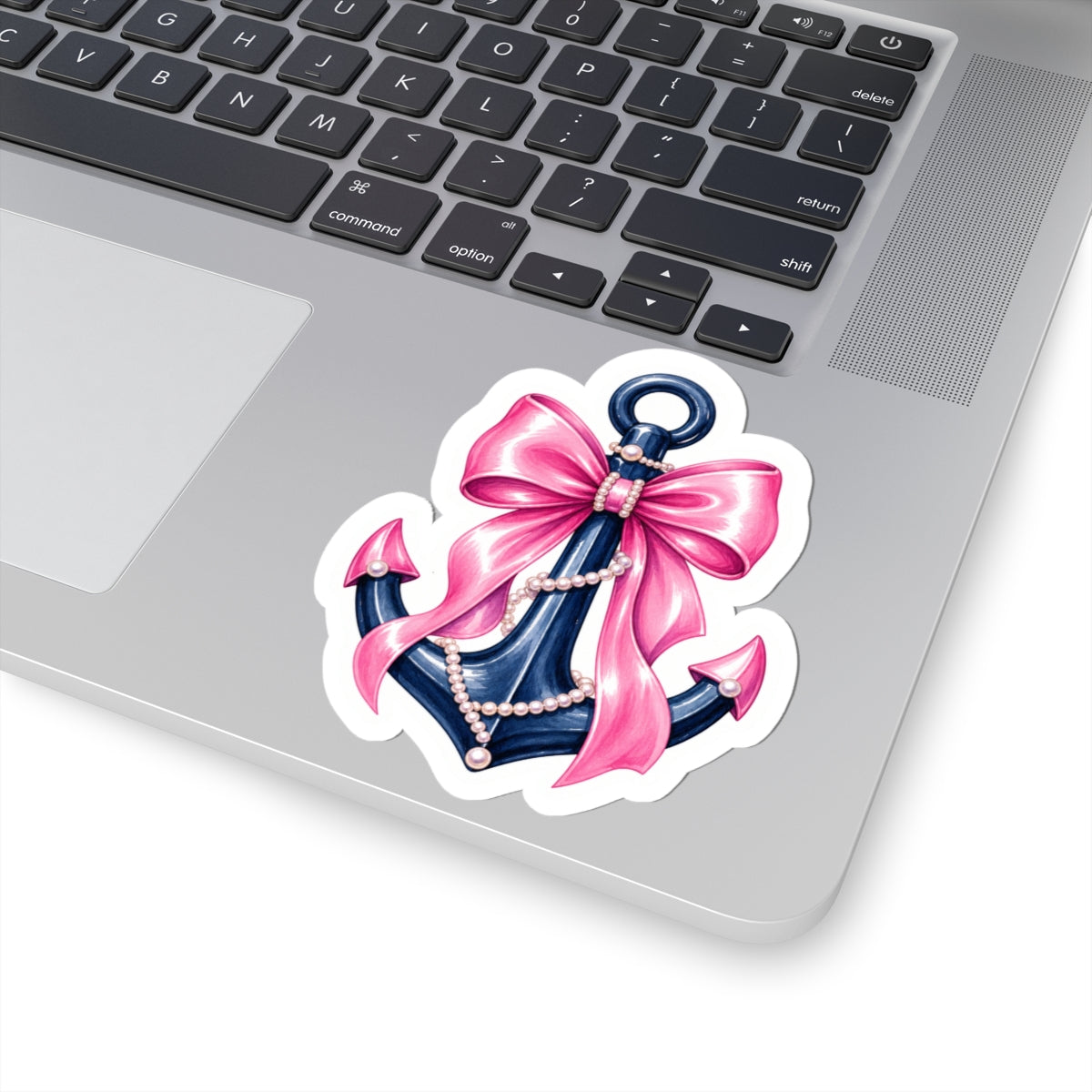 Pink Bow Anchor Sticker 🎀⚓️
