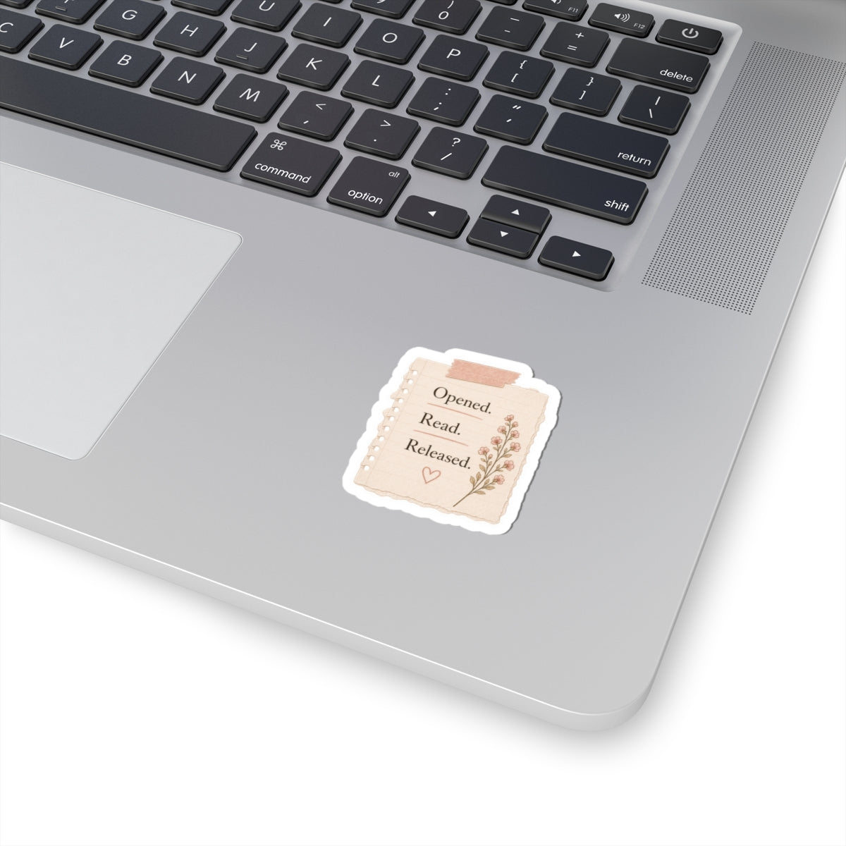 Opened. Read. Released. Sticker