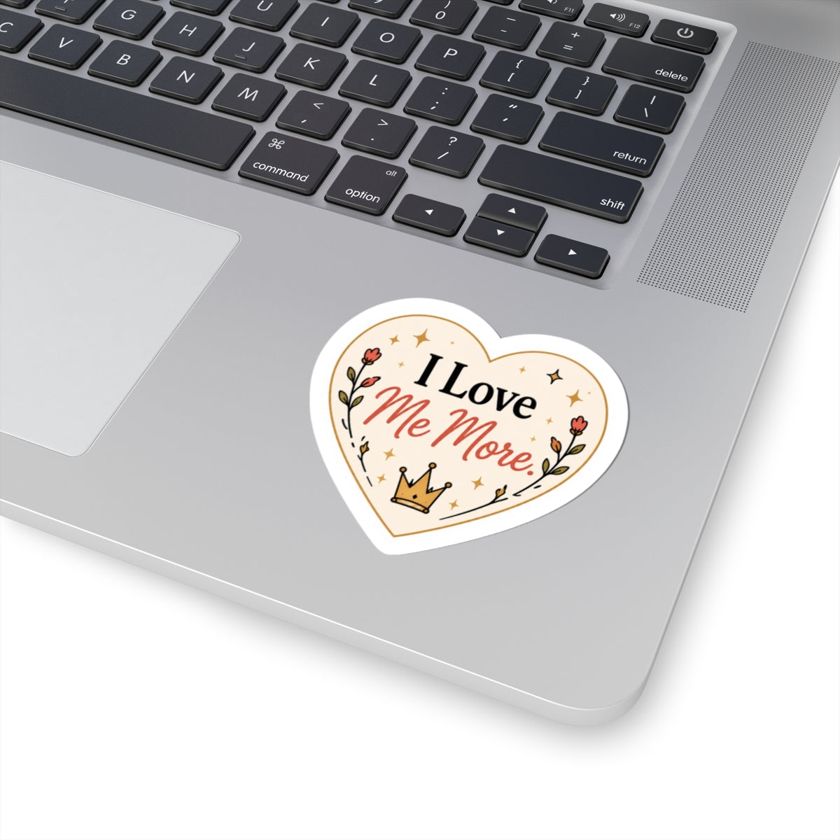 I Love Me More Heart Sticker