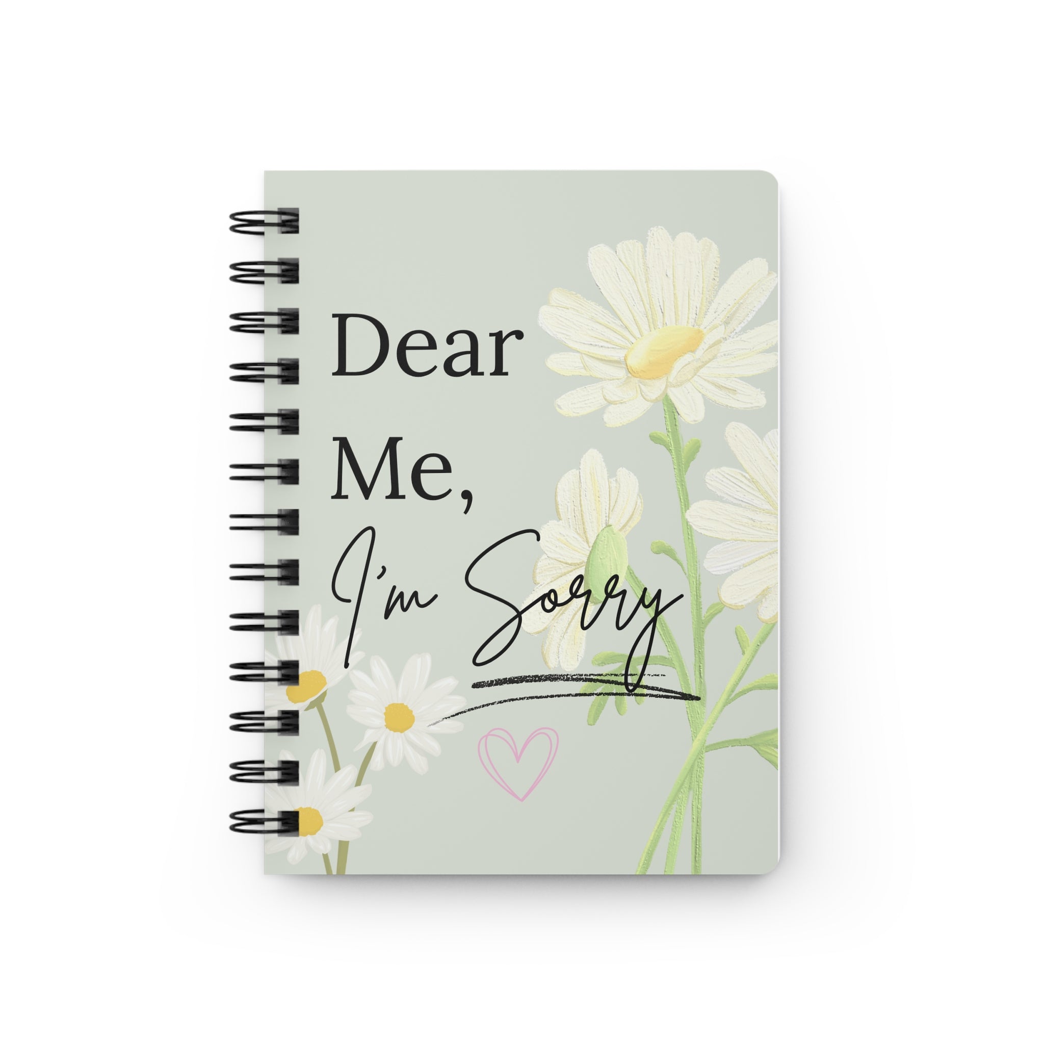 "Dear Me, I'm Sorry" Spiral Journal