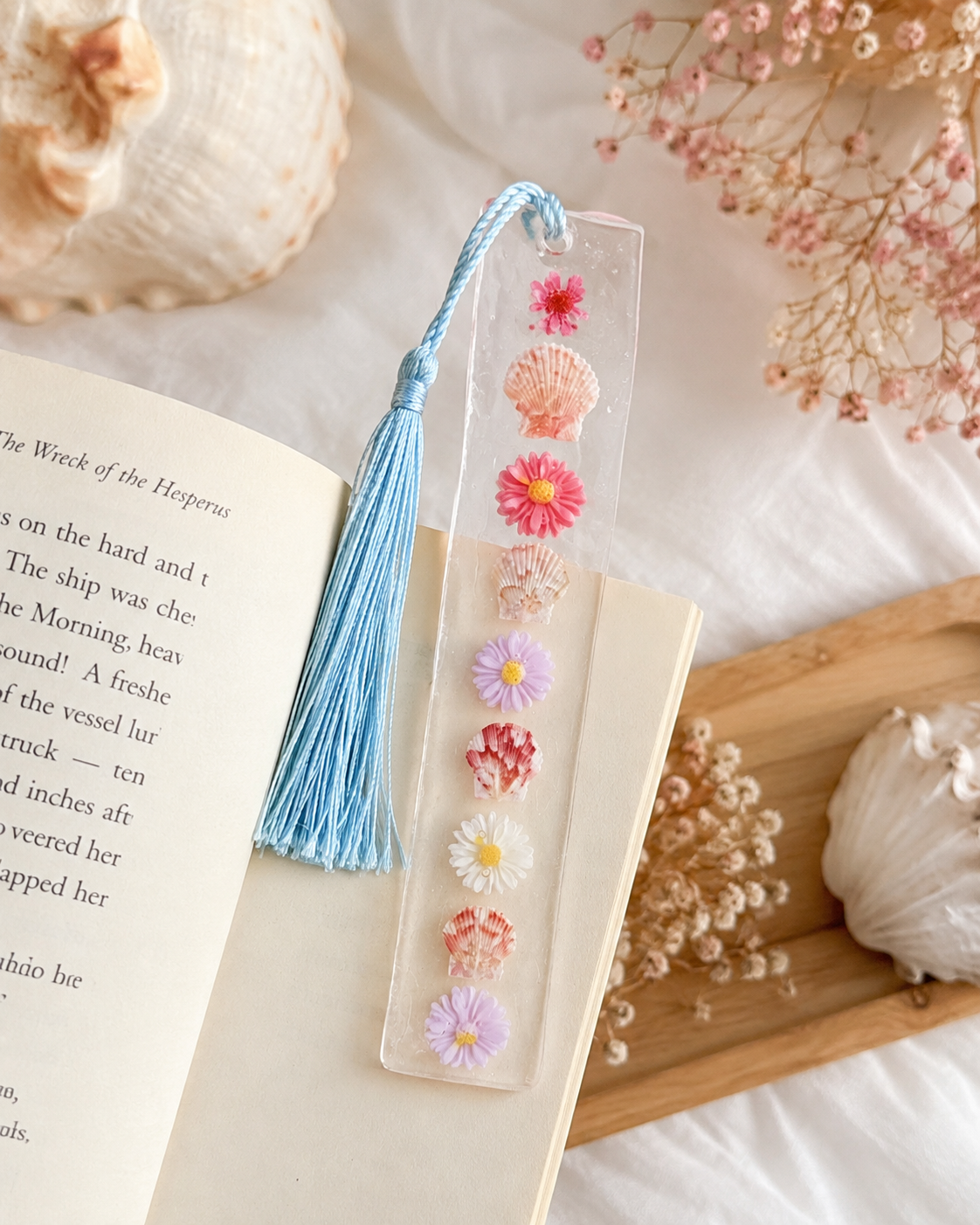 Perfectly Imperfect Coastal Garden Bookmark