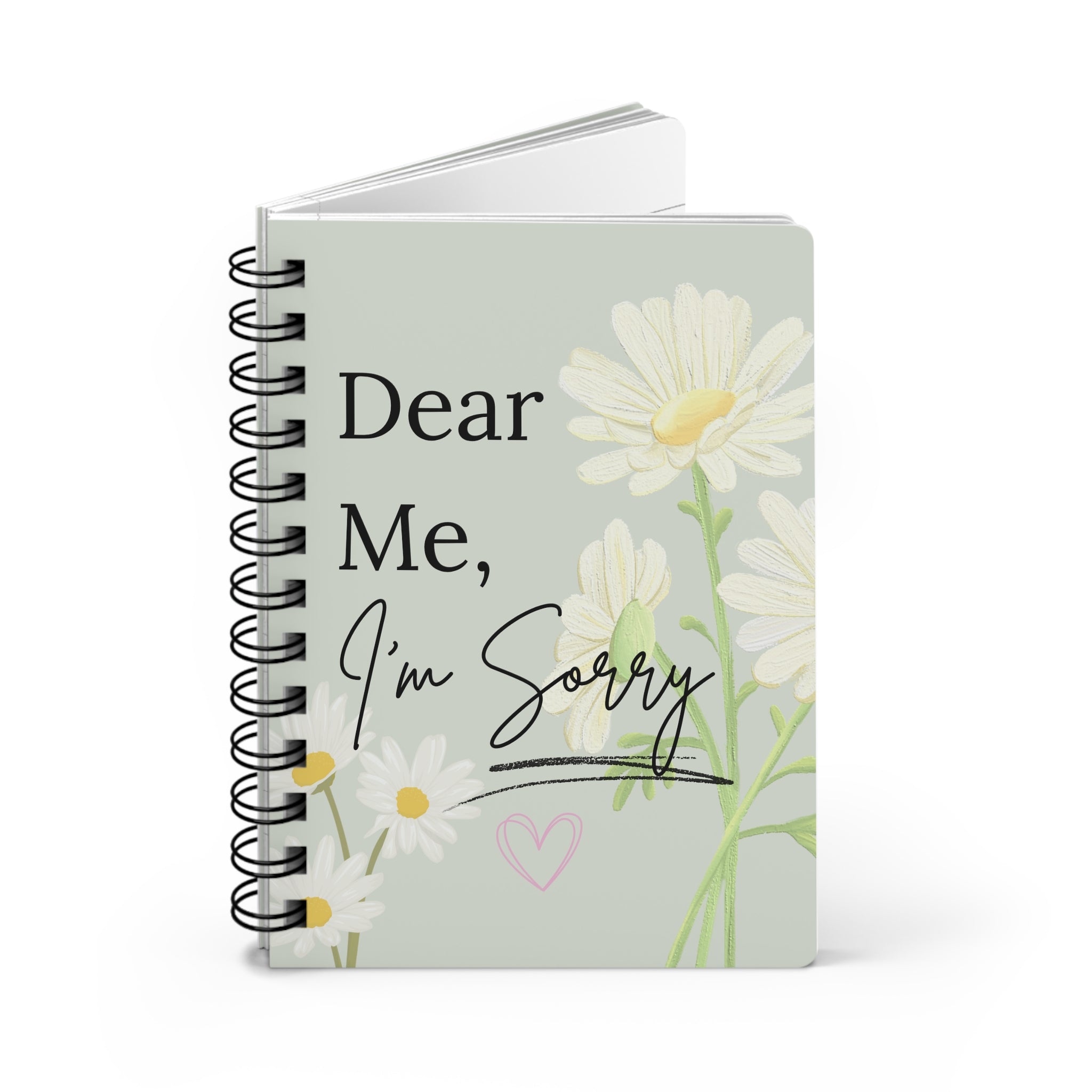 "Dear Me, I'm Sorry" Spiral Journal