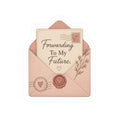 Forwarding To My Future Sticker