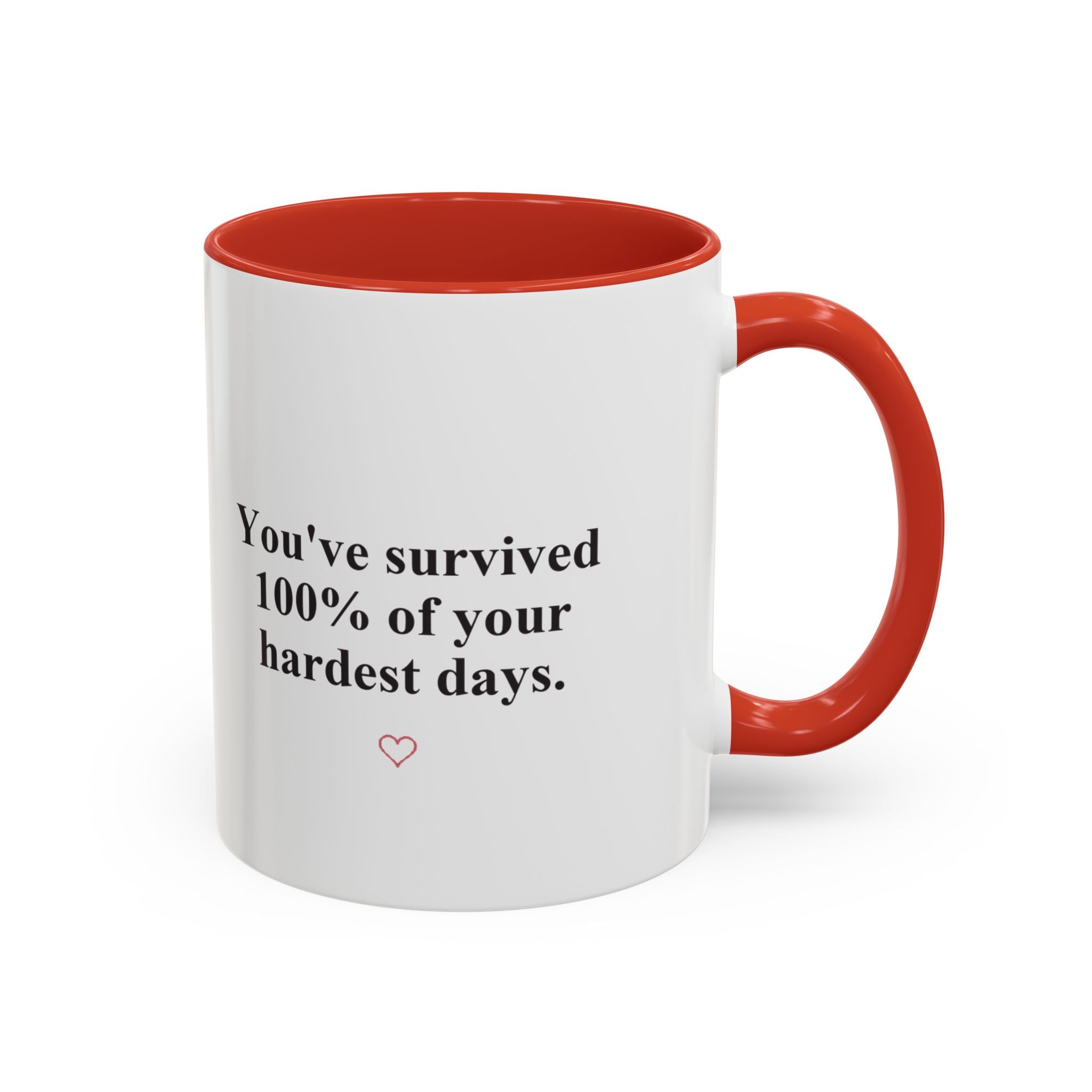 You’ve Survived 100% of Your Hardest Days Coffee Mug
