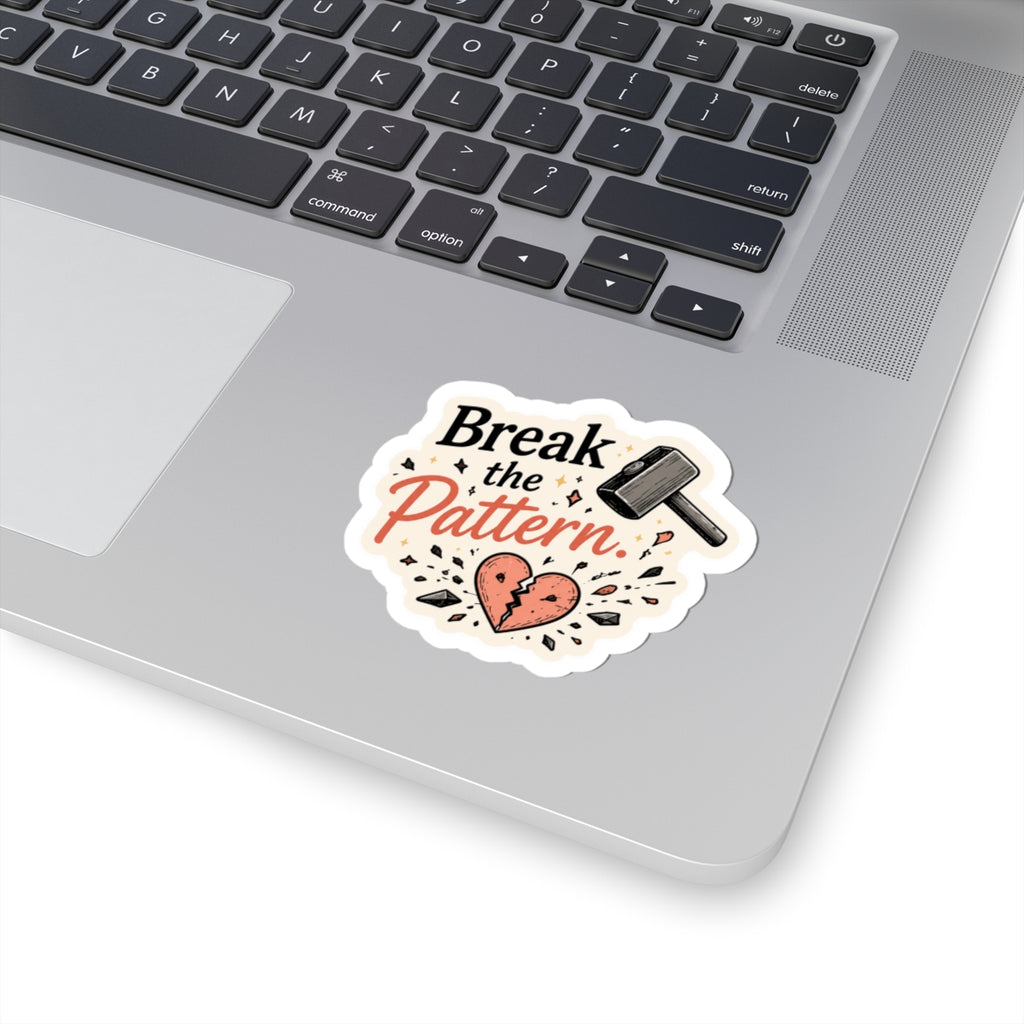 Break the Pattern Sticker