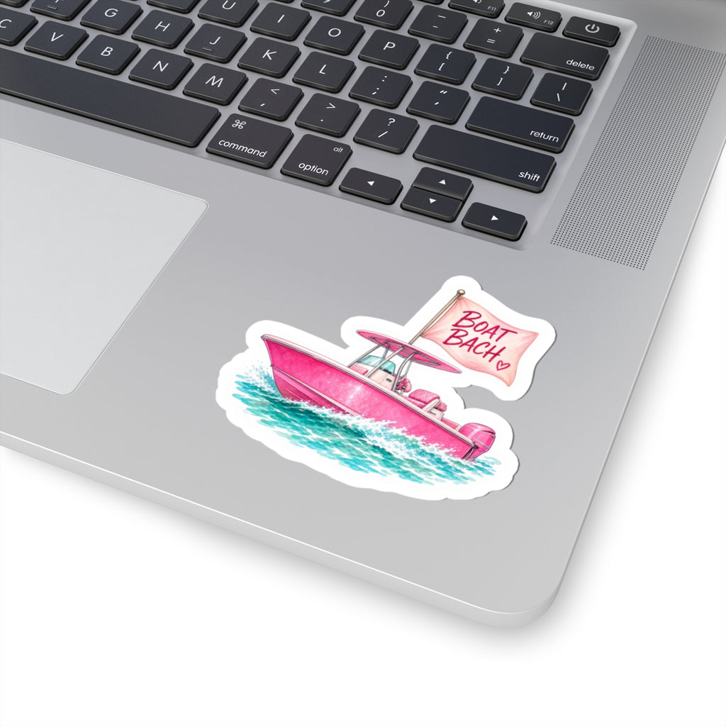 Boat Bach Pink Boat Sticker 🚤💕