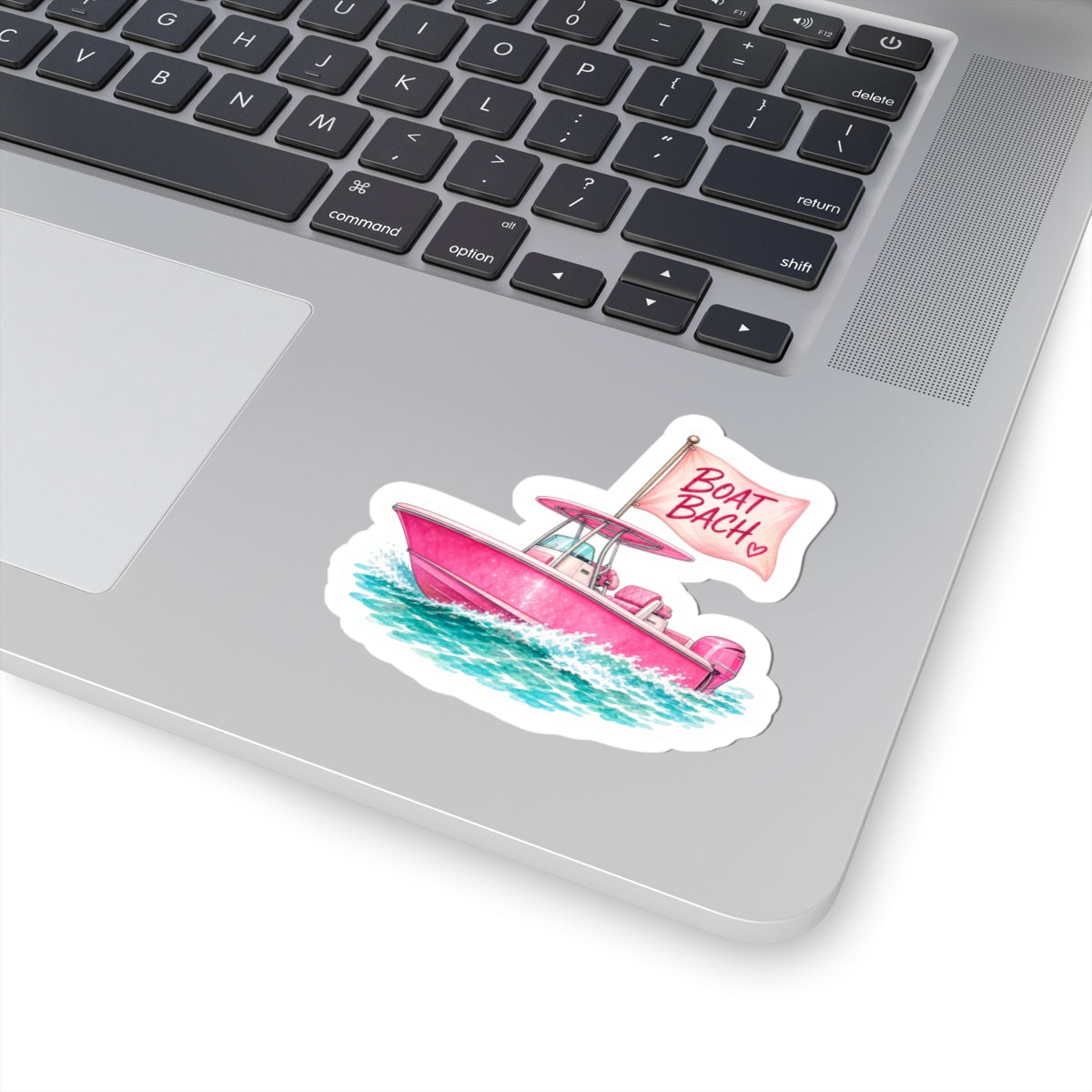 Boat Bach Pink Boat Sticker 🚤💕