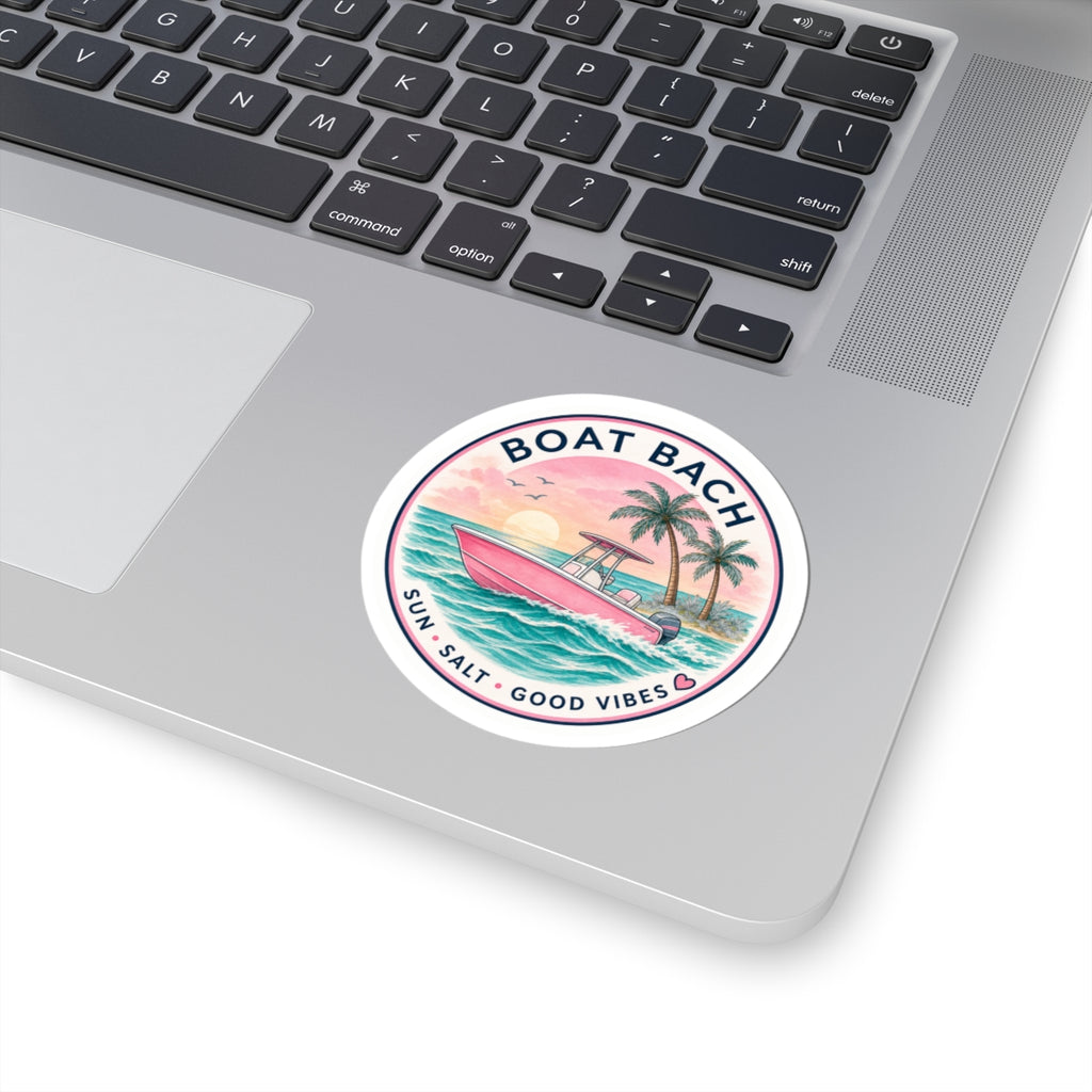 Boat Bach Sticker