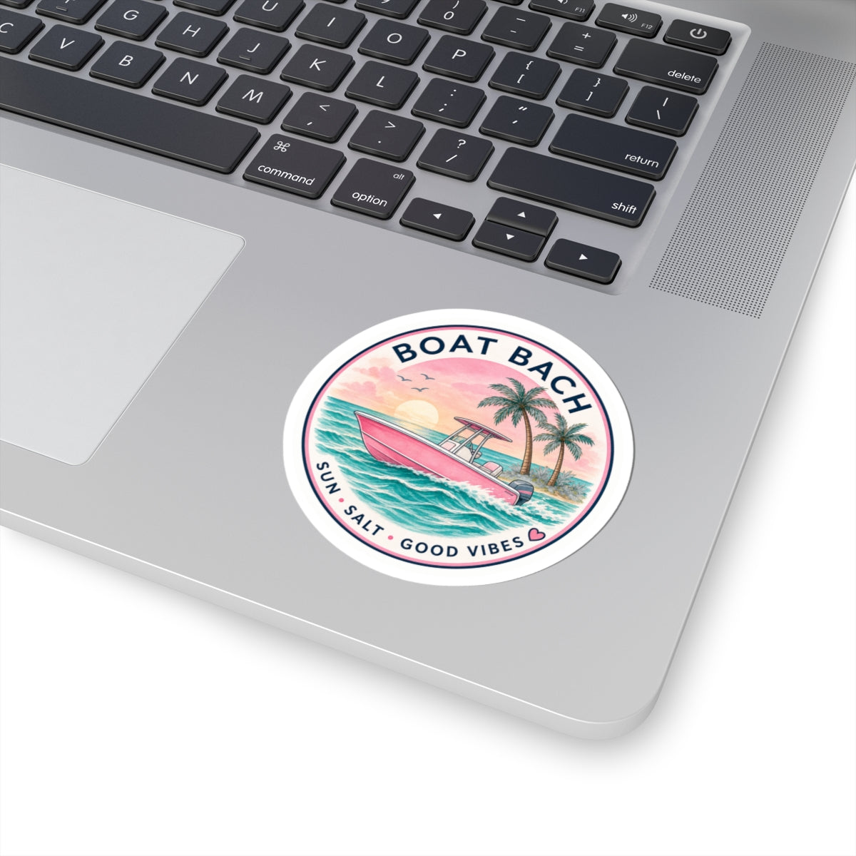 Boat Bach Sticker
