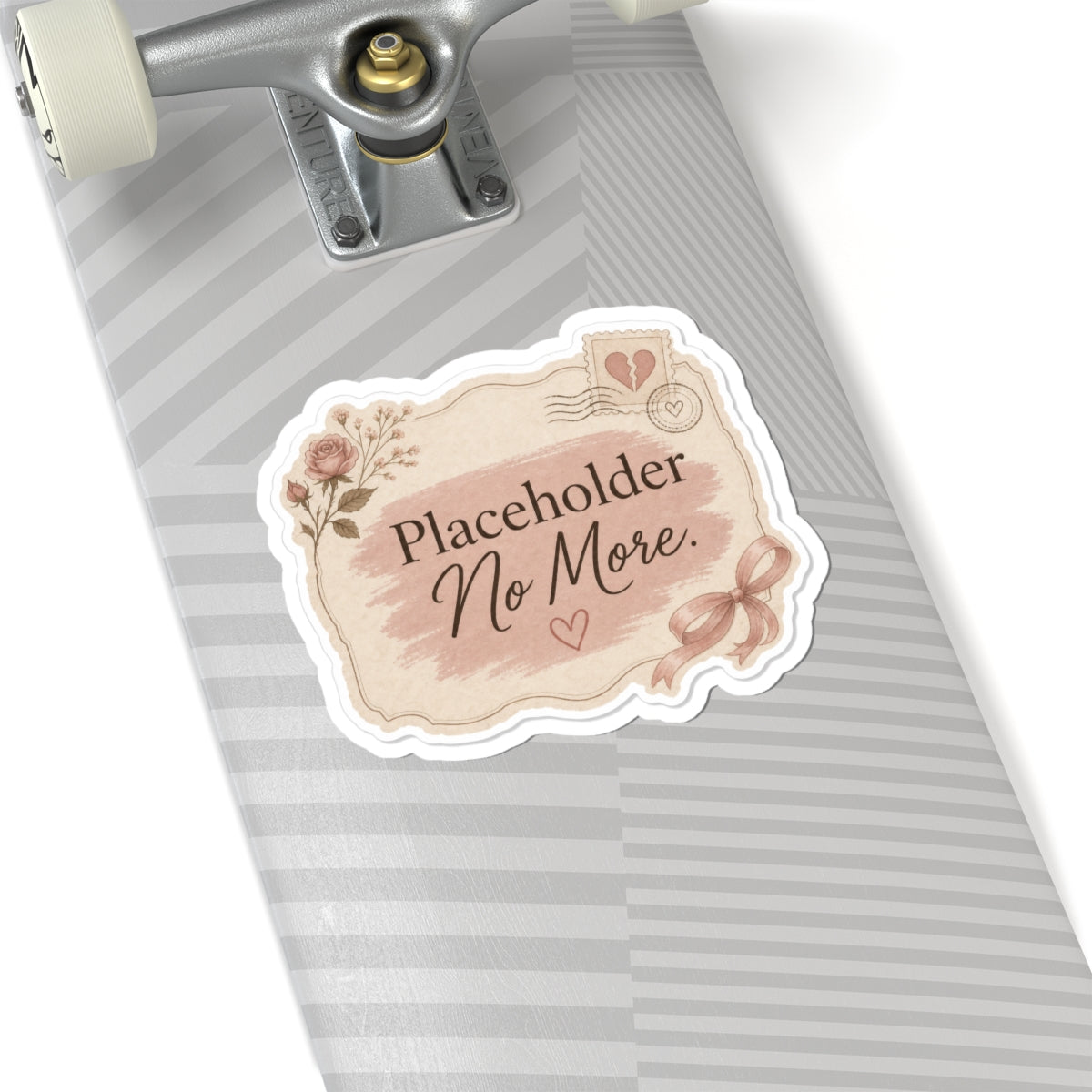 Placeholder No More Sticker