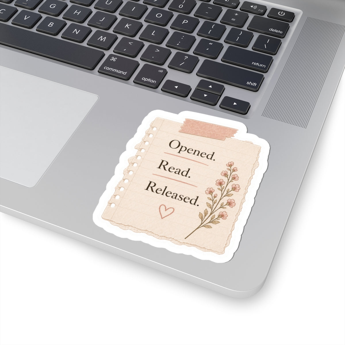 Opened. Read. Released. Sticker