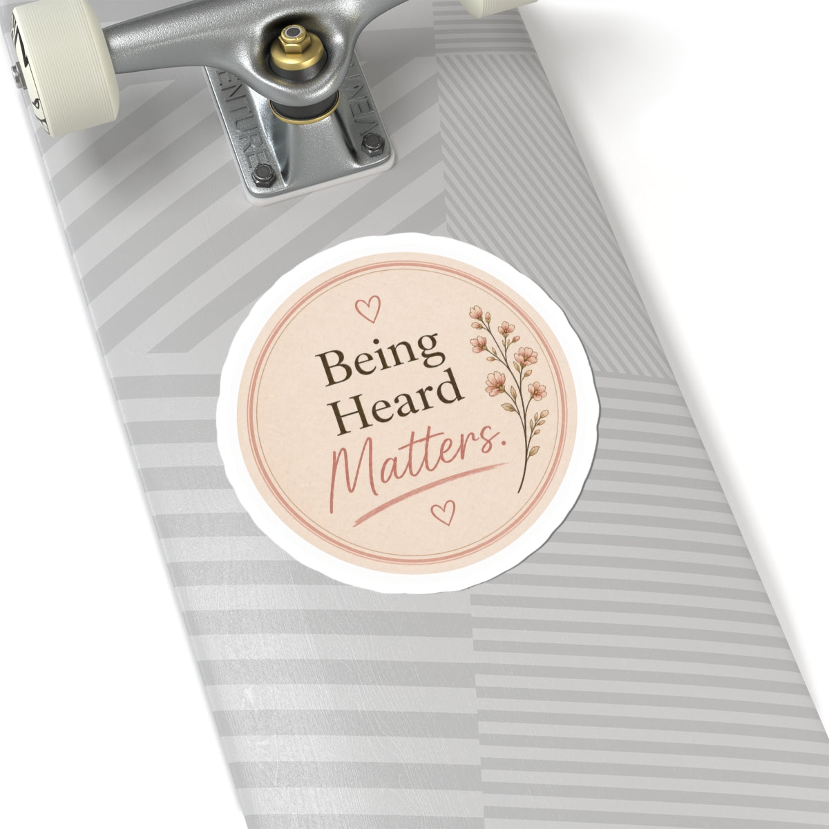 Being Heard Matters Sticker