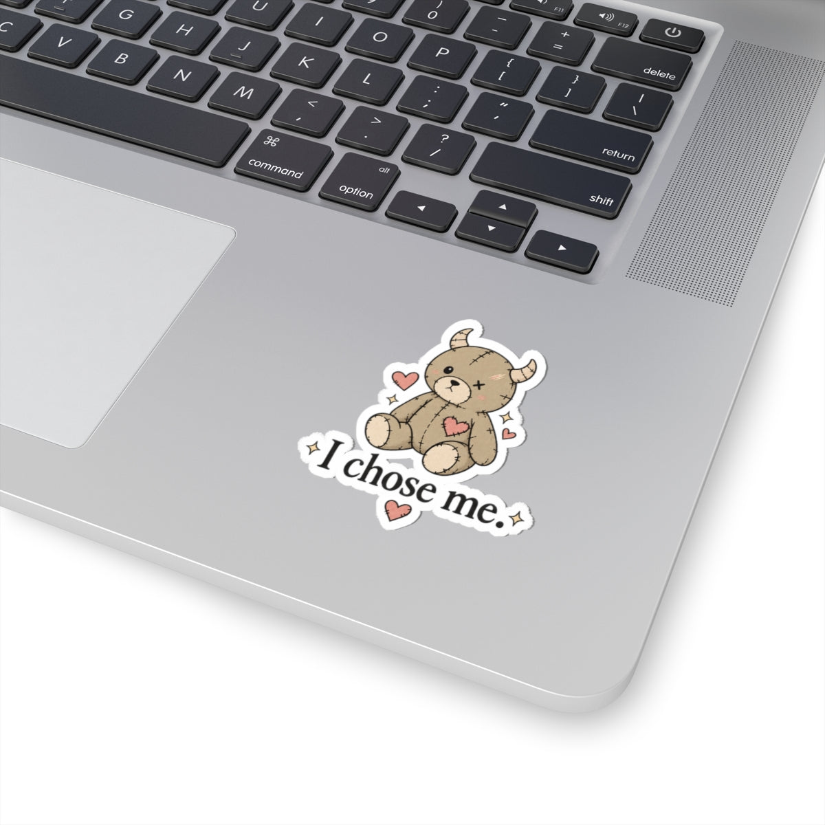'I Chose Me' Cute Teddy Self-Love Sticker
