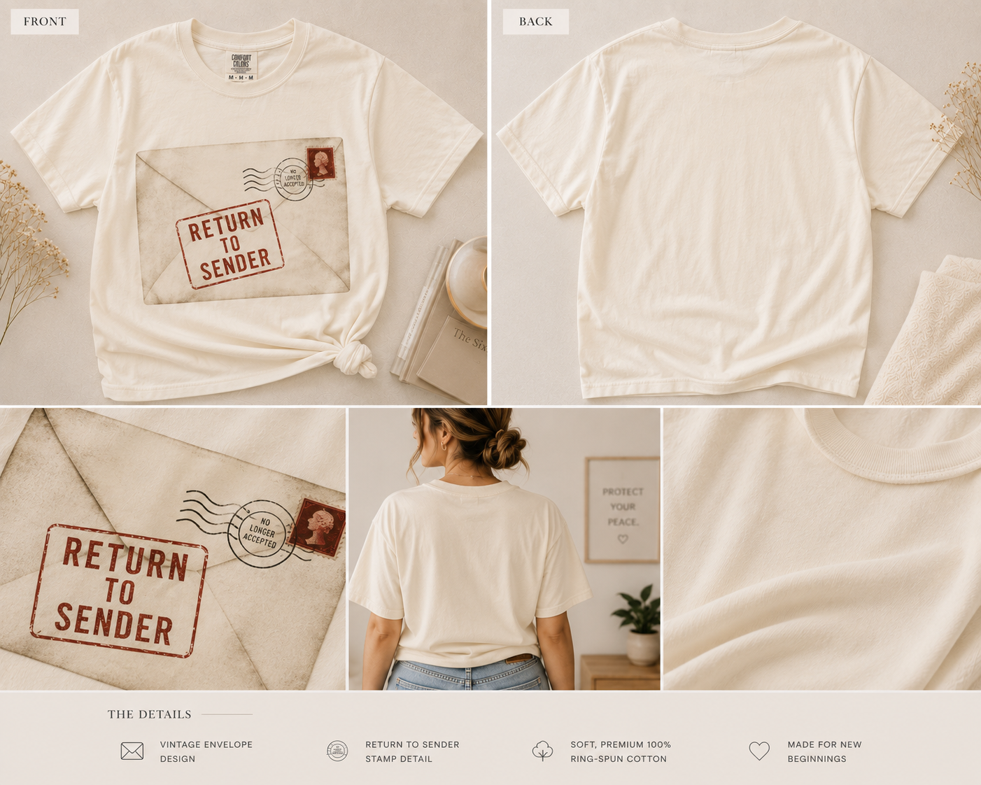 "Return to Sender" Envelope Tee
