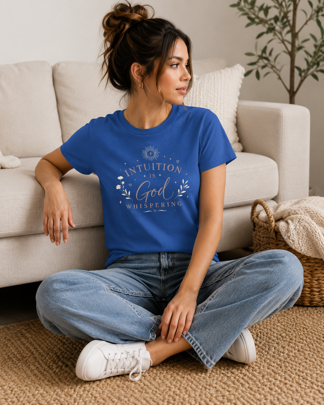 Intuition Is God Whispering tee
