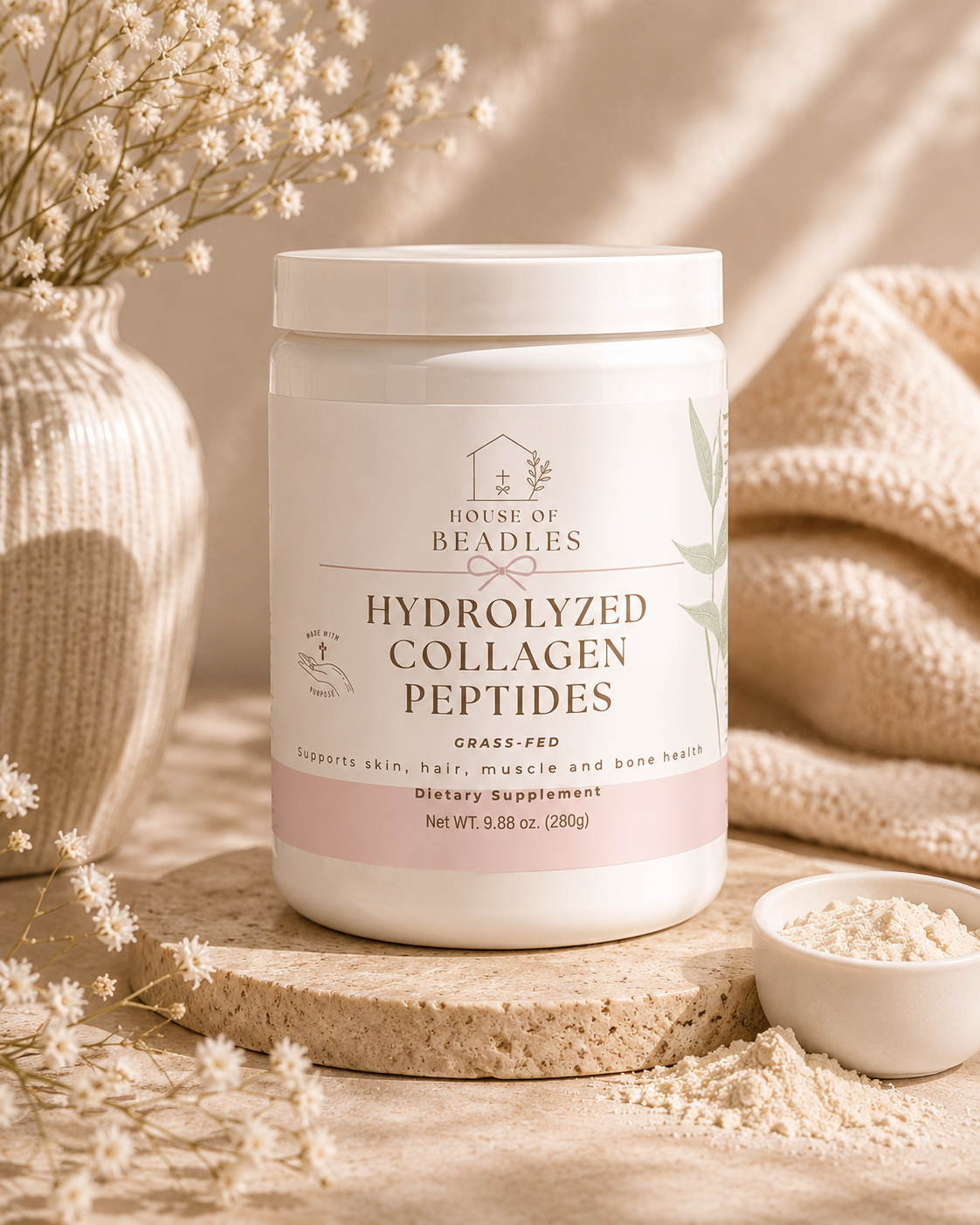 Grass-Fed Hydrolyzed Collagen Peptides