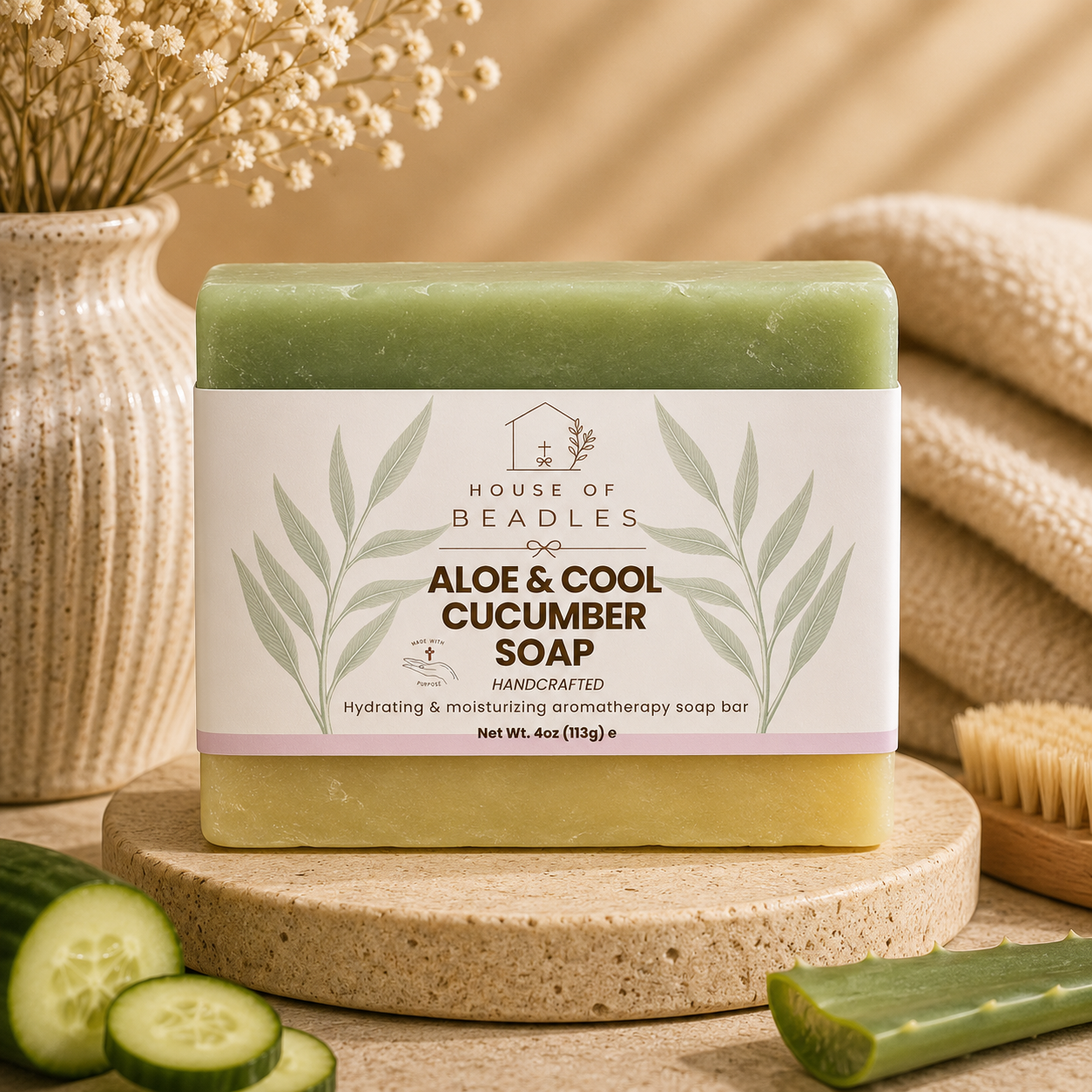 Aloe & Cool Cucumber Soap