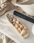 Handmade Long Oyster Shell Display