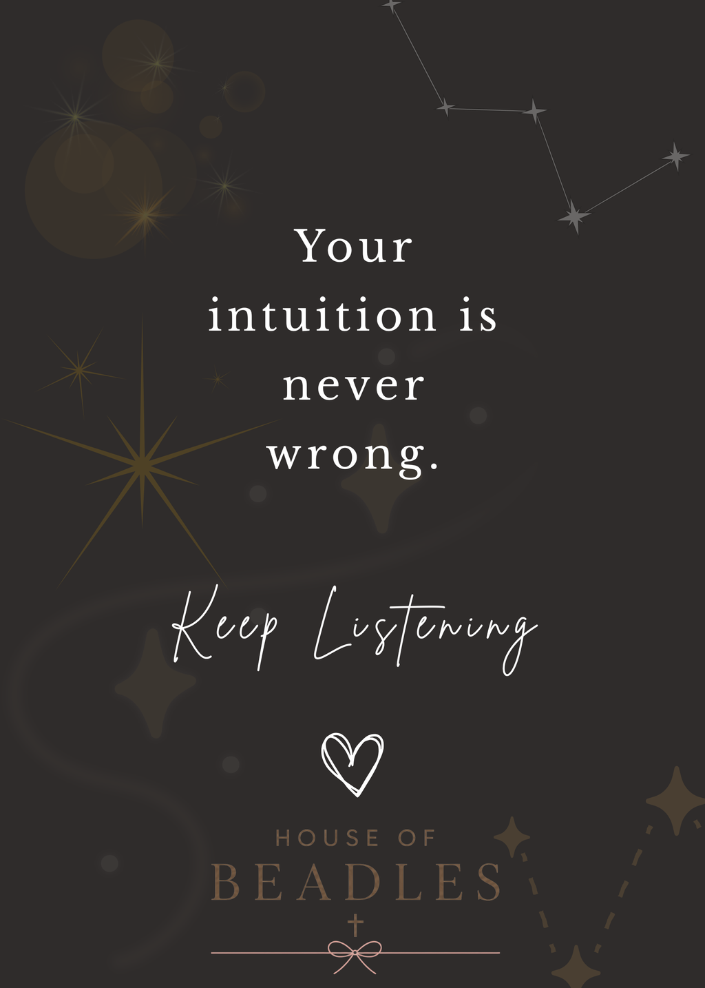 "Evidence My Intuition Was Right" Spiral Journal